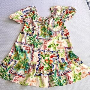 Live 4 Truth Multicolor Tropical Mini Dress